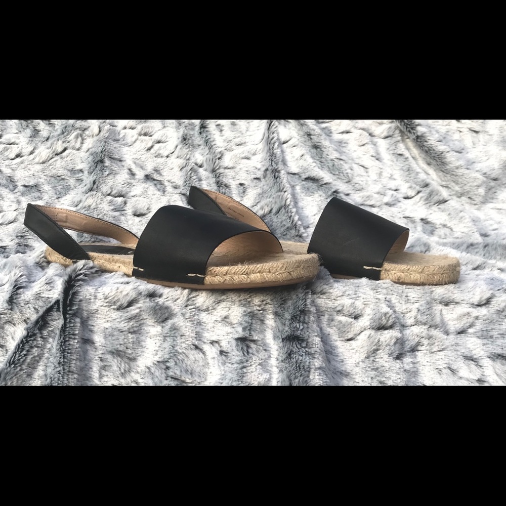 Soludos Leather Slingback Sandles